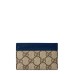 Beige GG Monogram Card Holder