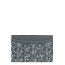 Goyard Grey Goyardine Saint Sulpice Card Holder