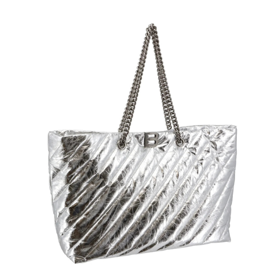 Balenciaga Crush Large Quilted Tote Bag