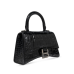 Balenciaga Hourglass XS Logo Plaque Tote Bag