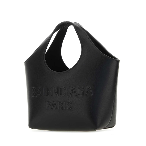 Balenciaga Logo Debossed Loop Handle Tote Bag