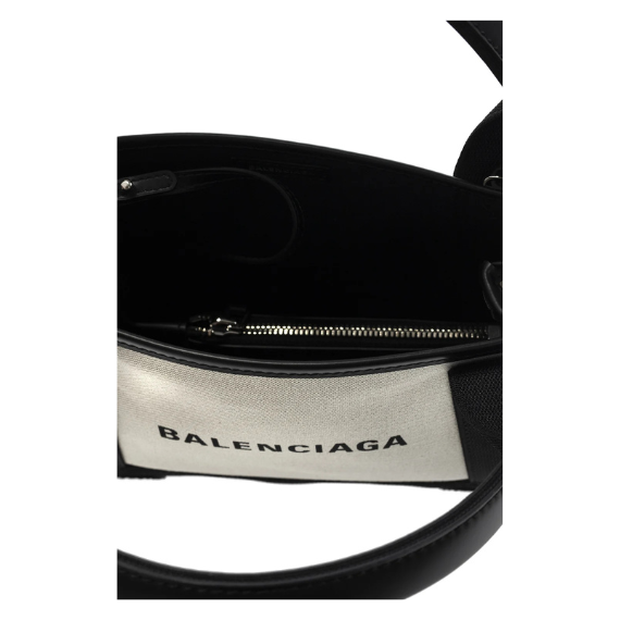 Balenciaga Navy Cabas XS Tote Bag