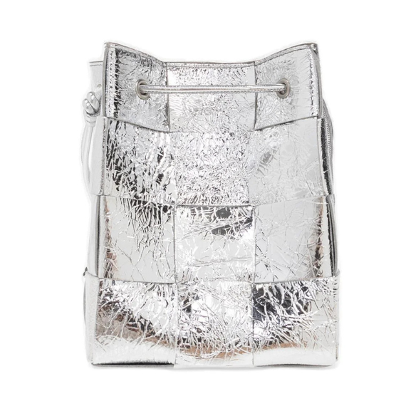 Bottega Veneta Cassette Strapped Mini Bucket Bag