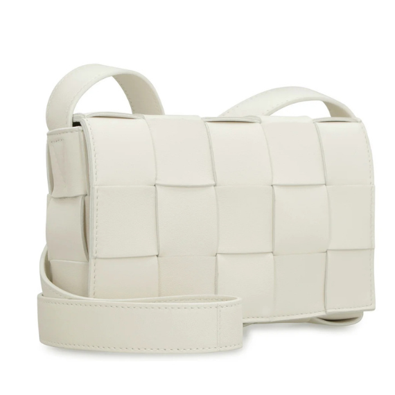 Bottega Veneta Interwoven Fold-Over Shoulder Bag