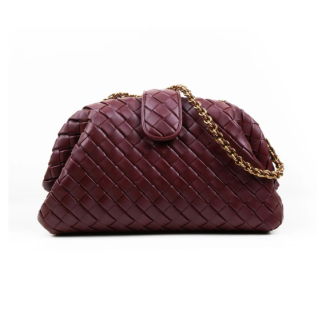Bottega Veneta Woven Detailed Clutch Bag