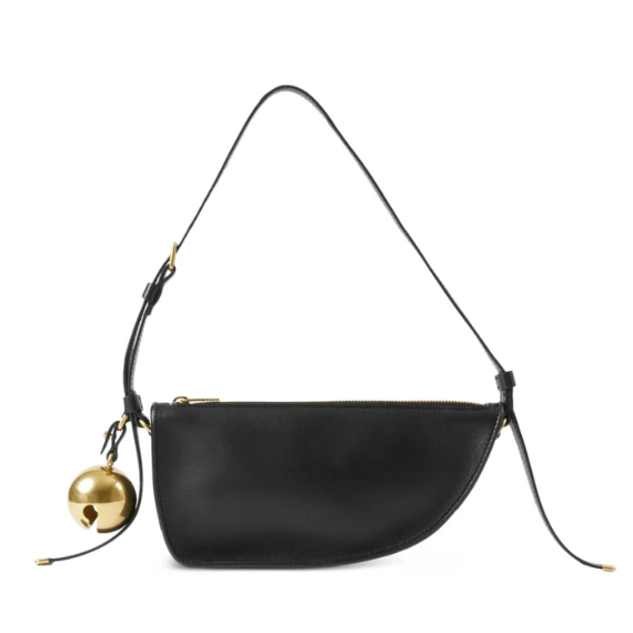 Burberry Bell Detailed Zipped Shoulder Bag