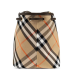 Burberry Checked Drawstring Bucket Bag