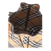 Burberry Checked Drawstring Bucket Bag