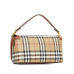 Burberry Checked Foldover-Top Shoulder Bag