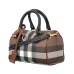 Burberry Checked Zipped Mini Tote Bag
