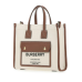 Burberry Logo Printed Mini Freya Tote Bag