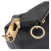 Burberry Medium Knight Ring Detailed Shoulder Bag