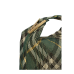 Burberry Medium Peg Check-Pattern Tote Bag