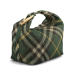 Burberry Medium Peg Check-Pattern Tote Bag