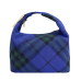 Burberry Medium Peg Check-Pattern Zipped Shoulder Bag