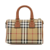 Burberry Checked Mini Bowling Bag