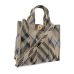  Burberry Mini Checked Knitted Top Handle Bag