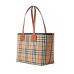 Burberry London Checked Small Tote Bag