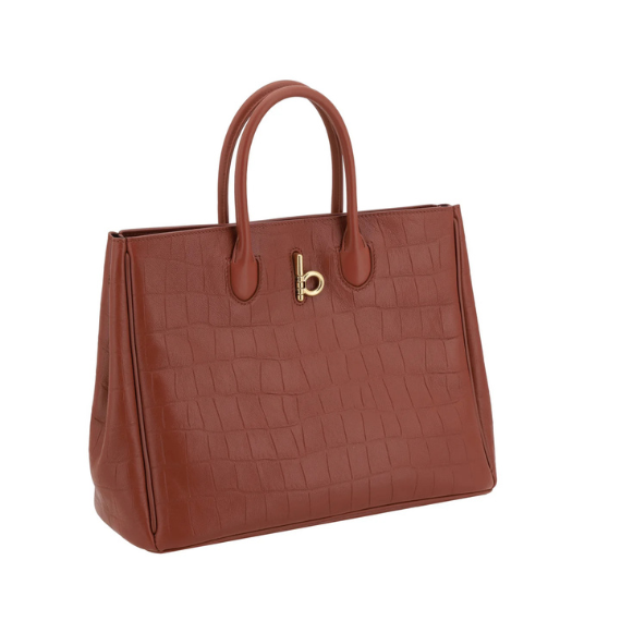 Burberry Small Rocking Horse Embossed Tote Bag