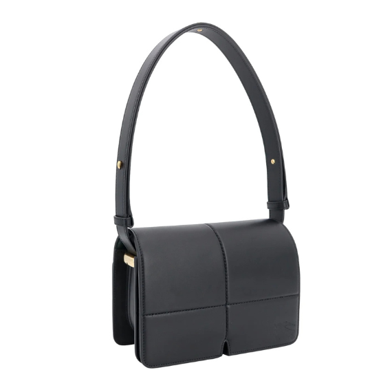 Burberry Snip Foldover-Top Shoulder Bag