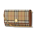 Burberry Checked Fold-Over Crossbody Bag