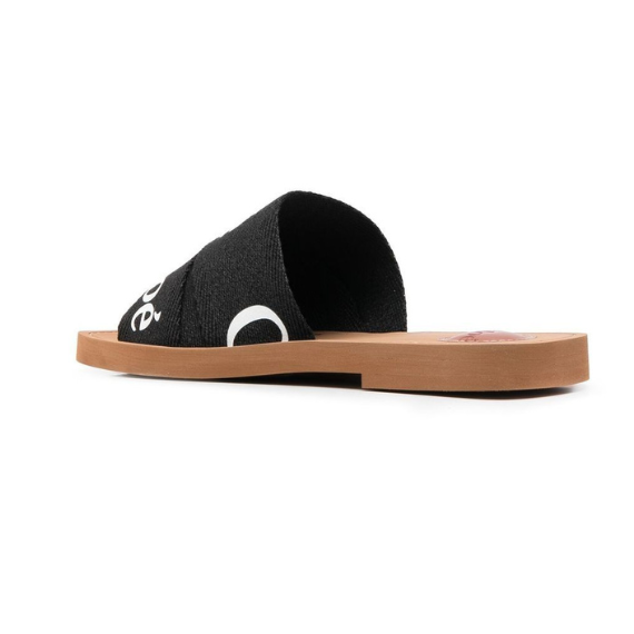 Chloé logo-strap sandals