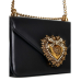 Dolce & Gabbana Devotion Foldover Top Shoulder Bag