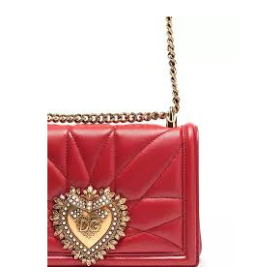 Dolce & Gabbana Devotion Logo Plaque Shoulder Bag