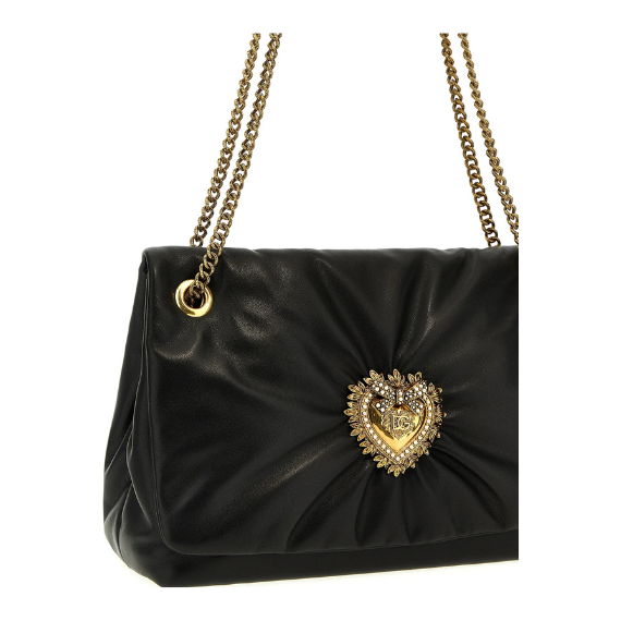 Dolce & Gabbana Logo Embellished Devotion Shoulder Bag