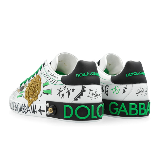 Dolce & Gabbana logo-patch sneakers