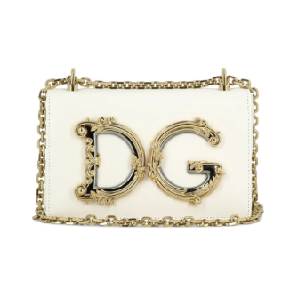 Dolce & Gabbana Logo Plaque Shoulder Bag