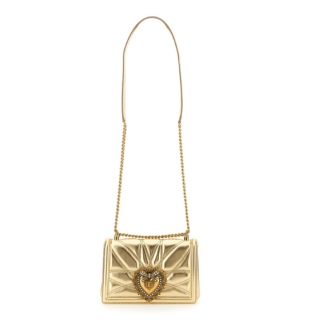 Dolce & Gabbana Medium Quilted Devotion Bag