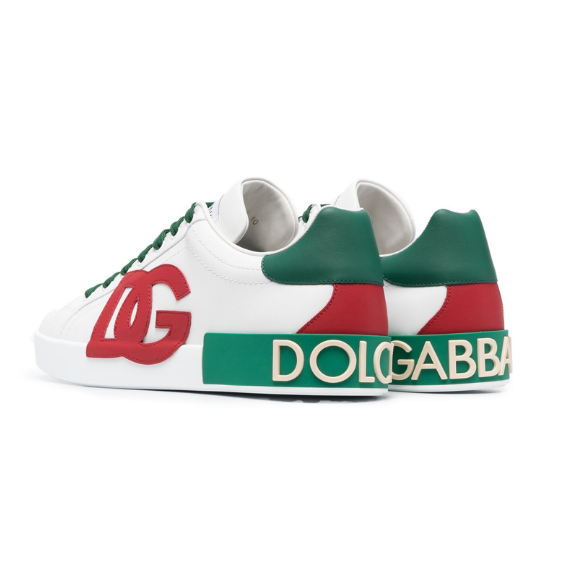 Dolce & Gabbana Portofino logo-patch sneakers
