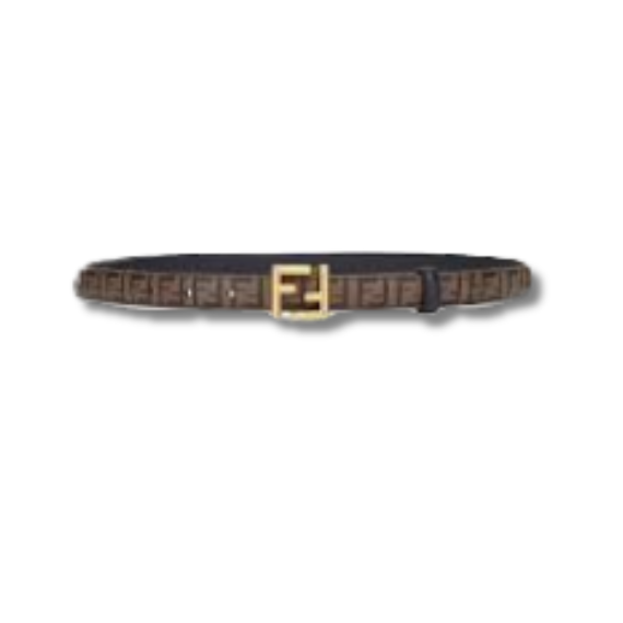 Fendi Fendi FF Jacquard Buckle Belt