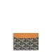 Goyard Brown Goyardine Saint Sulpice Card Holder