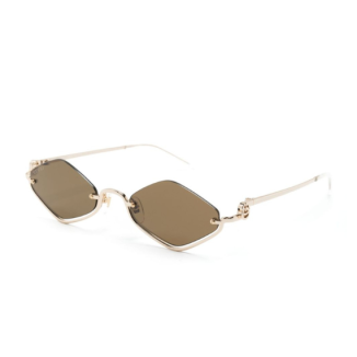 Gucci Eyewear Double G geometric-frame sunglasses