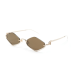 Gucci Eyewear Double G geometric-frame sunglasses
