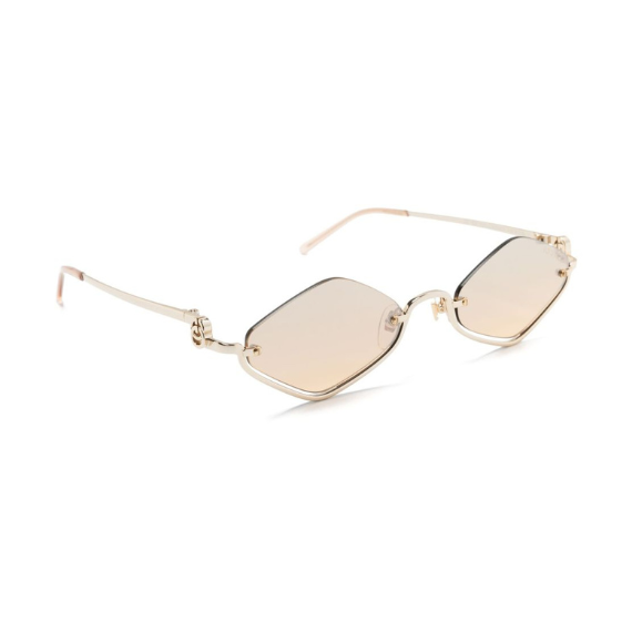 Gucci Eyewear half-rim geometric-frame sunglasses