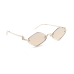 Gucci Eyewear half-rim geometric-frame sunglasses