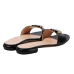 Gucci GG Crystal leather slides