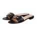 Gucci GG Crystal leather slides