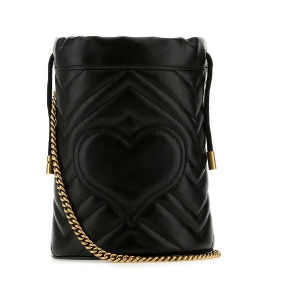 Gucci GG Marmont Mini Quilted Bucket Bag