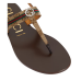 Gucci Leather-trimmed thong sandals - סנדלי גוצי 