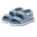 Gucci Double G GG denim sandals