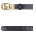 Gucci Gucci Reversible GG Monogram Buckle Belt