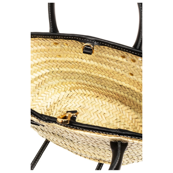 Jacquemus Le Panier Soli Logo Plaque Mini Tote Bag
