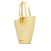 Jacquemus Le Petit Bambola Asymmetric Mini Bucket Bag
