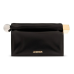 Jacquemus La Pochette Rond Carré Logo Plaque Clutch Bag