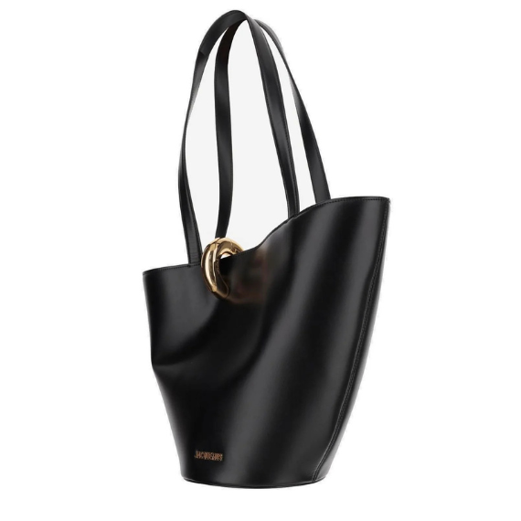 Jacquemus Le Petit Bambola Logo Plaque Bucket Bag