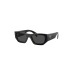 Prada Eyewear logo-lettering geometric sunglasses
